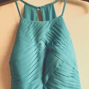 AW Bridal Dress, Torquoise Green, Size 12, NWOT